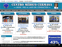 Tablet Screenshot of cermasa.com